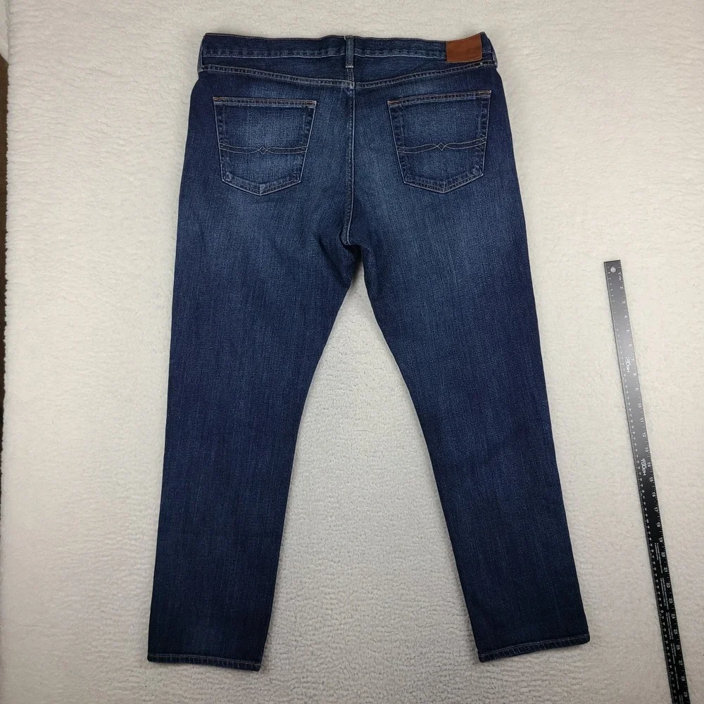 Lucky Brand Jeans Mens 40x32 Blue 410‎ Athletic Fit Dark Wash Denim